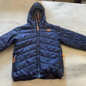 Boys Northface reversible coat size 7/8